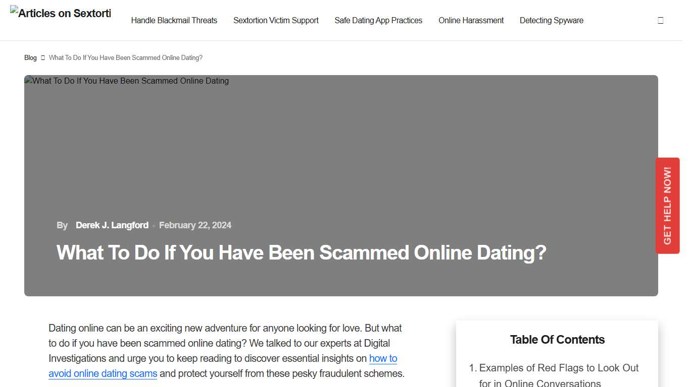 What To Do If You Have Been Scammed Online Dating in 2026